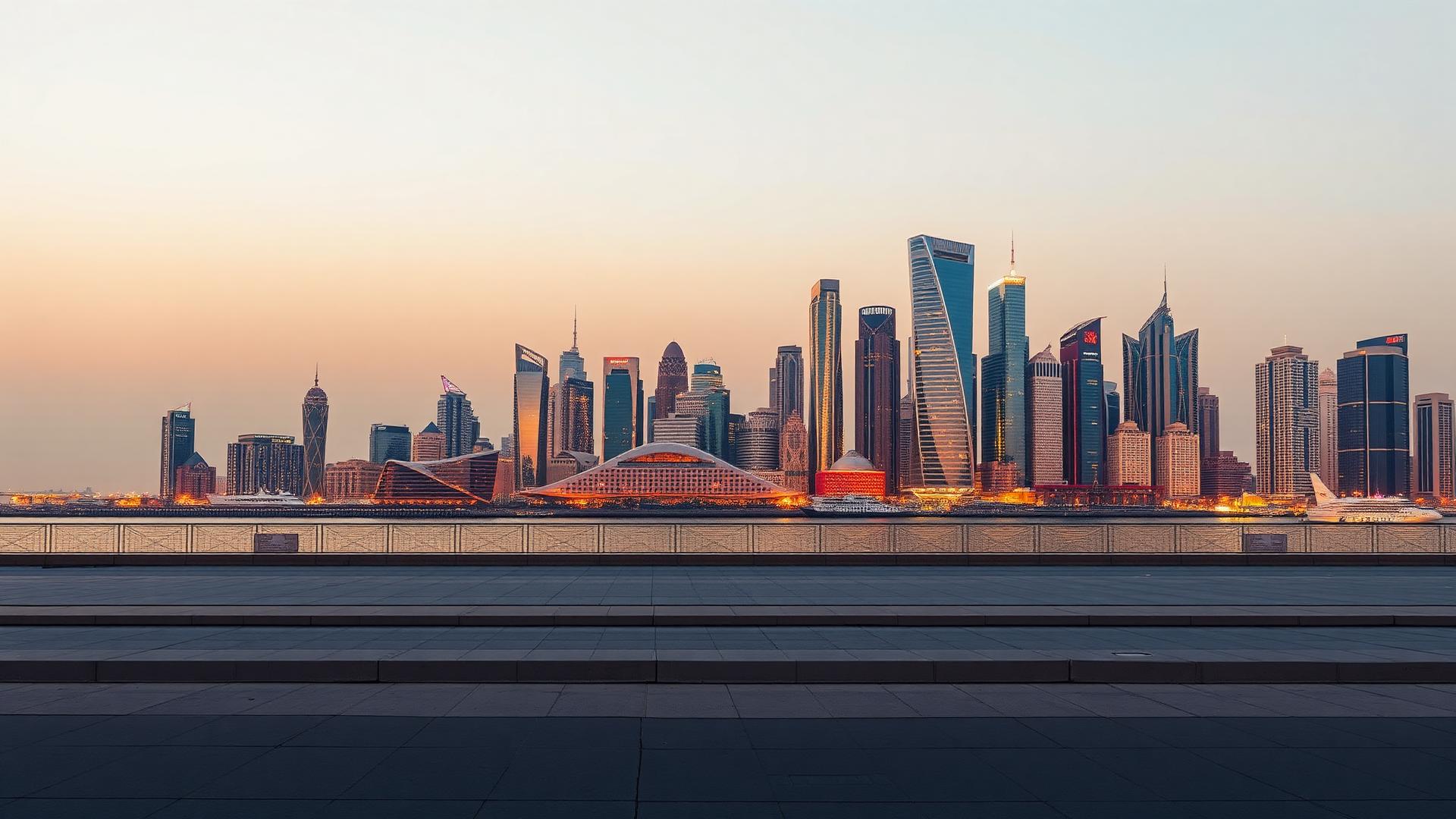 Middle East skyline